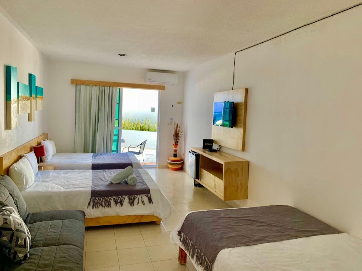 Arena Beach Oceanfront Puerto Morelos Exteriör bild